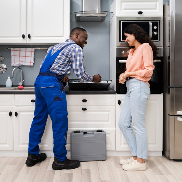 can you provide an estimate for cooktop repair before beginning any work in Douglas Massachusetts